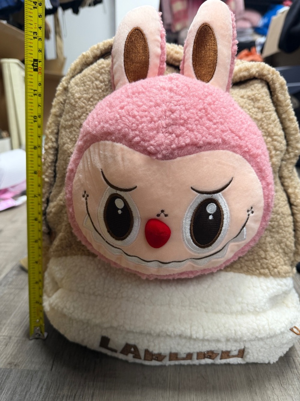 Labubu Plush Backpack - Picture 4 of 5
